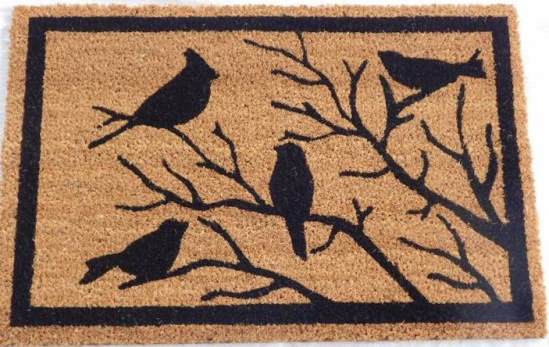 Tree And Bird Doormat
