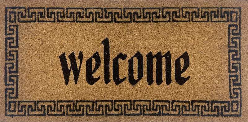Decorative Welcome Doormat