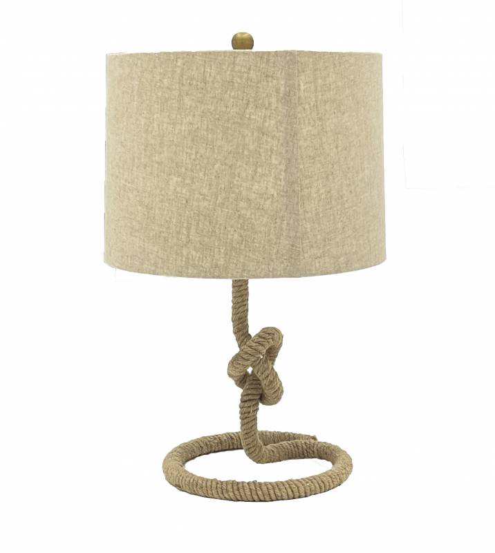 Twisted Rope Table Lamp