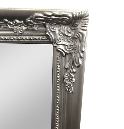 Hannah Ornate Mirror Silver