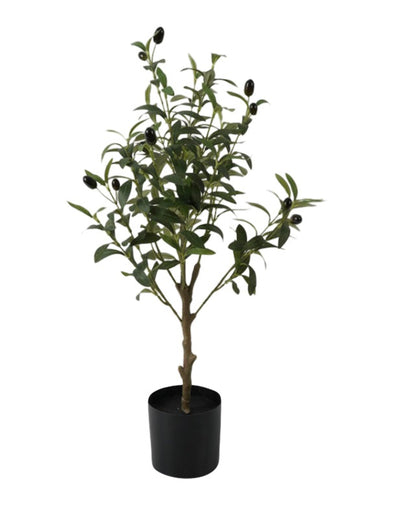 Potted Artificial Olive Tree