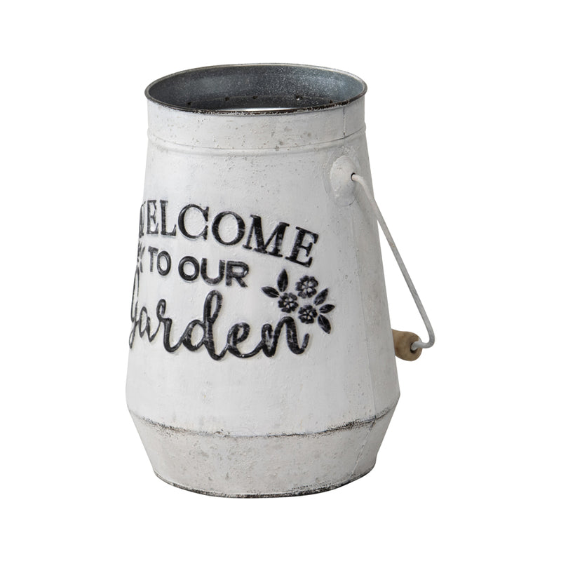 Country Garden ‘Welcome’ Planter with Handle