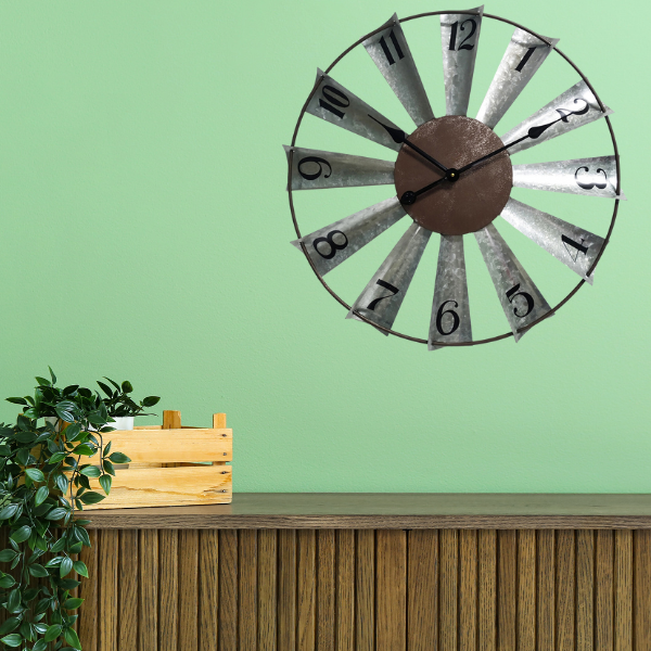 Windmill Wall Clock