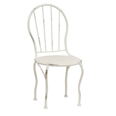Distressed White Mini Chair Display