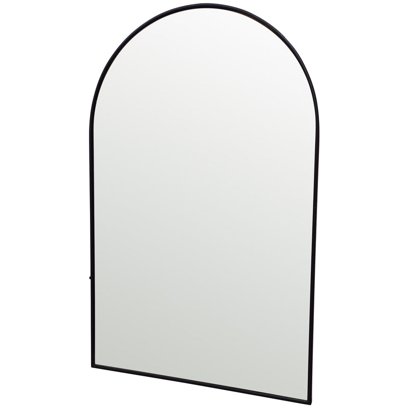Classic Style Black Arch Wall Mirror