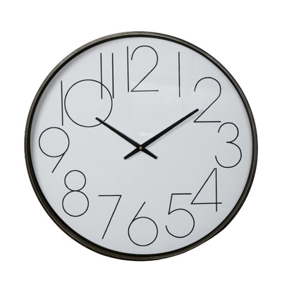 Contemporary Monochrome Wall Clock