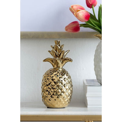 Gold Pineapple Ornament Small