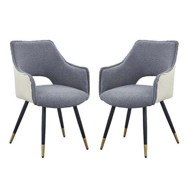 Set of Two Venera Armed Dining Chairs