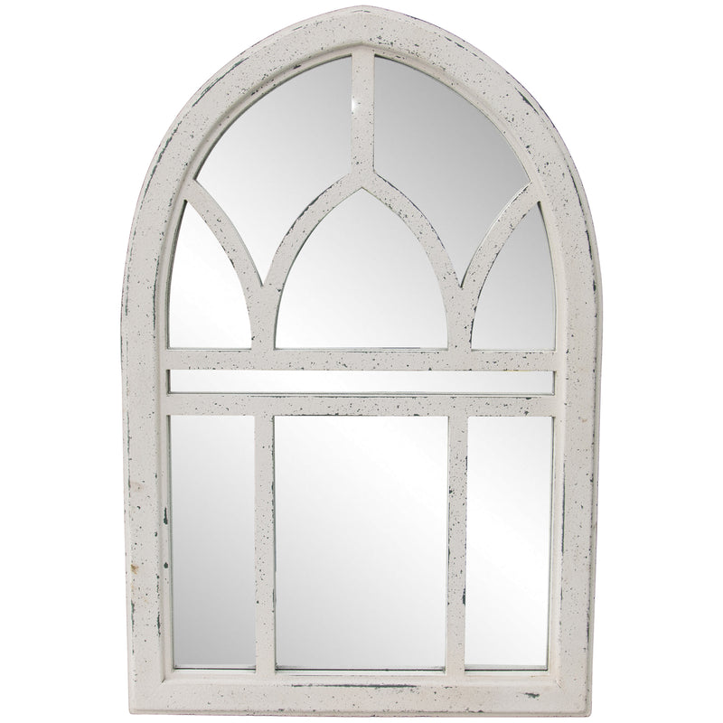 French Provincial Gothic-Style Wall Mirror