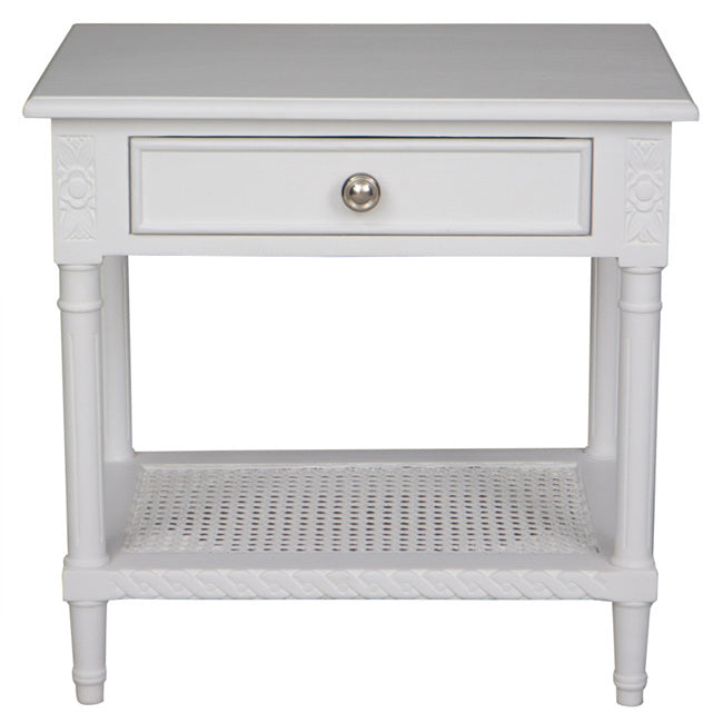 Whit Polo Side Table Bedside