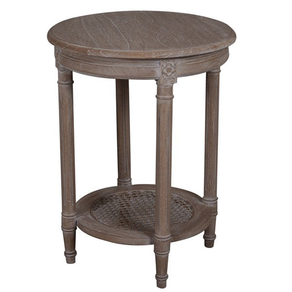 Polo Occasional Oak Wash Round Table