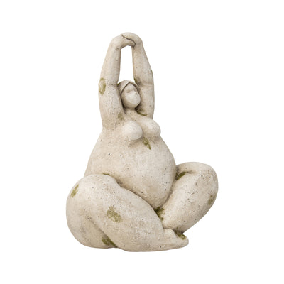 Yoga Pose Lady Garden Statue