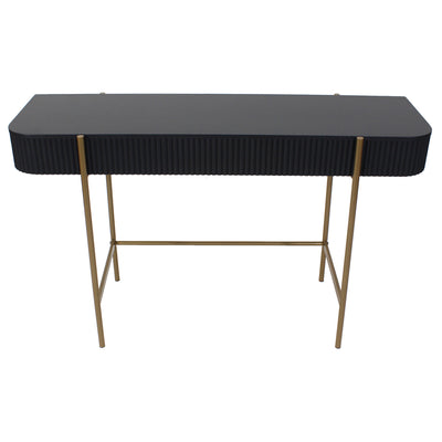 Eclipse Ribbed Console Table
