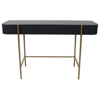 Eclipse Ribbed Console Table