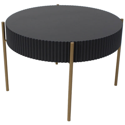 Eclipse Ribbed Coffee Table