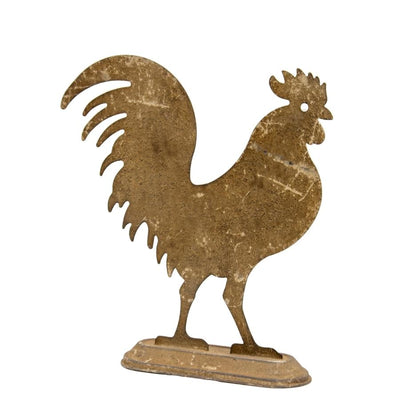 Rooster Statue on Base