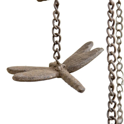 Cast-Iron Hanging Spiral Dragonflies Chime