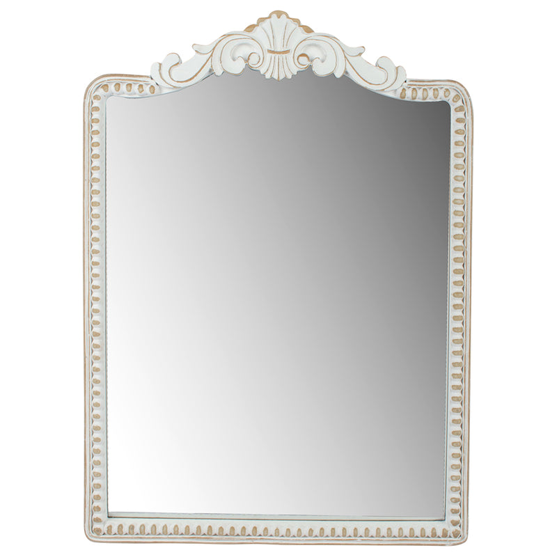 French Provincial Classic Fleur Wall Mirror