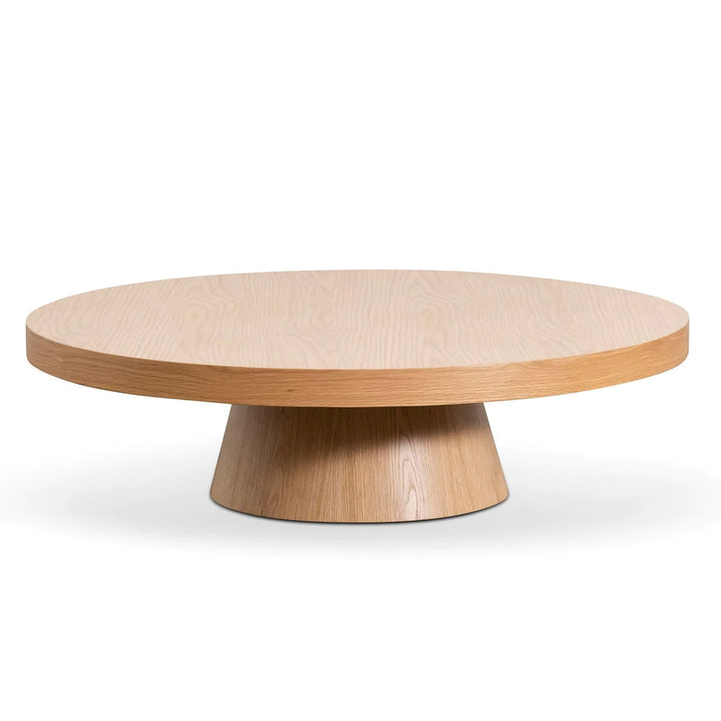Oak Round Coffee Table - Natural