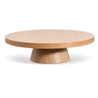 Oak Round Coffee Table - Natural