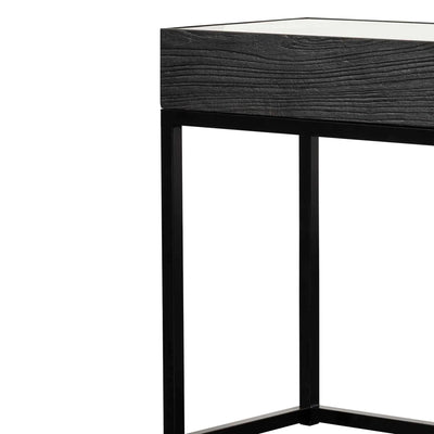 Pyramid-Shaped Inner Panels Console Table