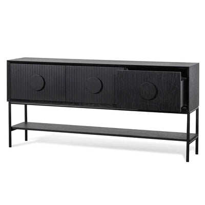 Spherical Console Table - Black
