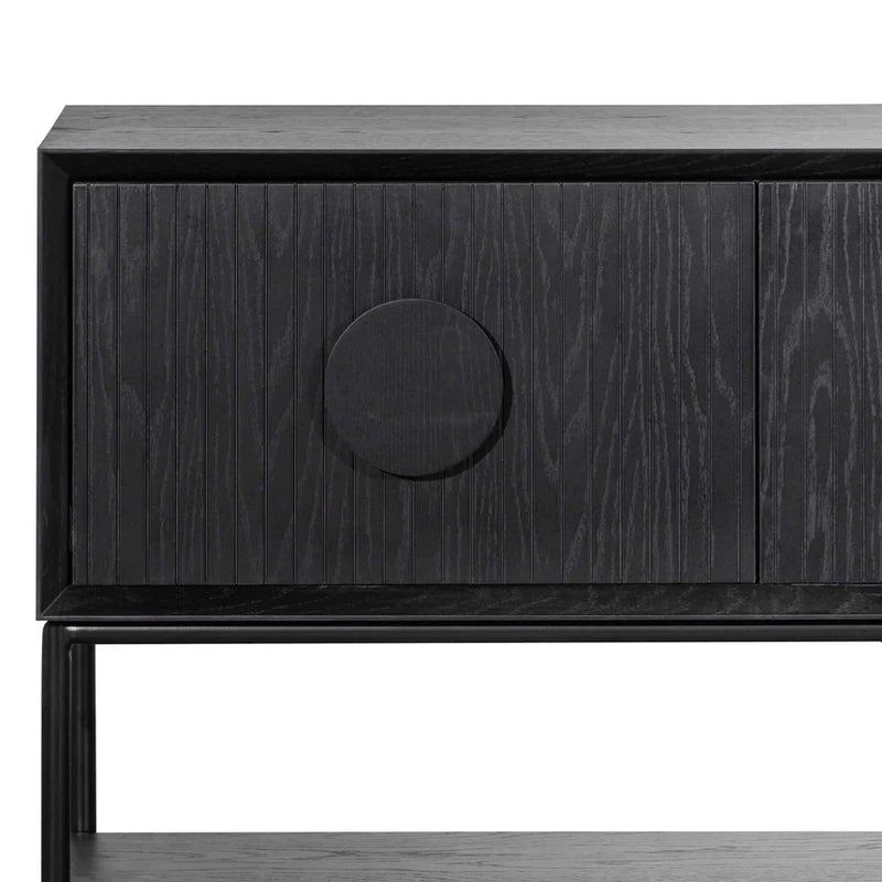 Spherical Console Table - Black