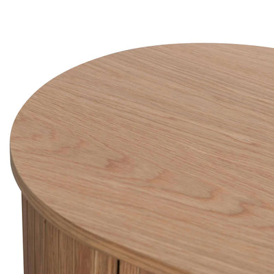 Round Oak Sideboard - Natural
