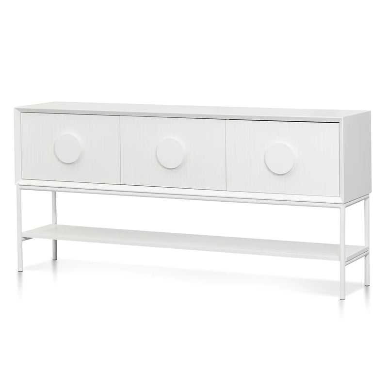 Spherical Console Table - White