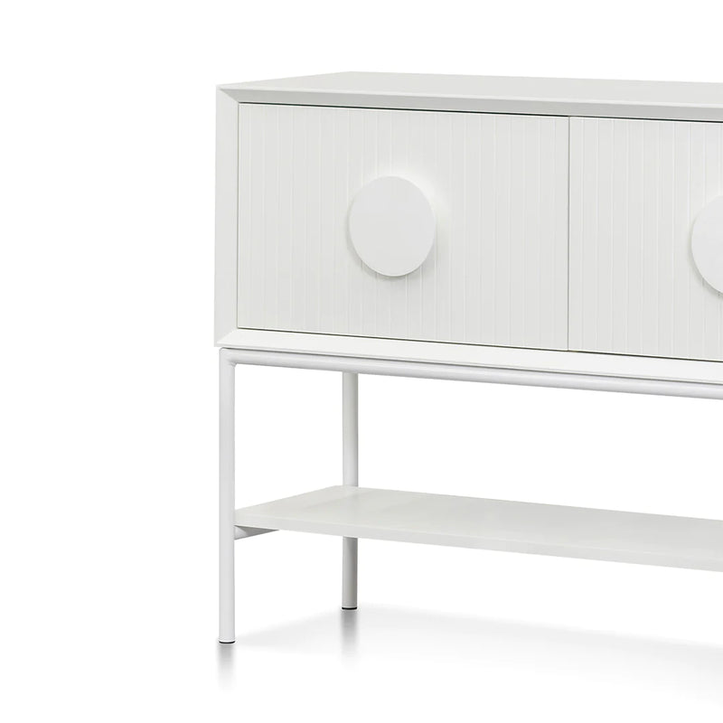 Spherical Console Table - White