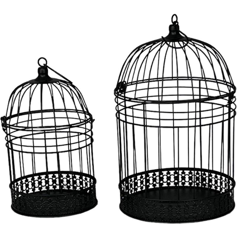 Wednesday Bird Cage Set of 2