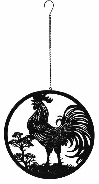 Hanging Rooster Wall Art