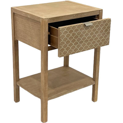 Whitecliff Bedside Table