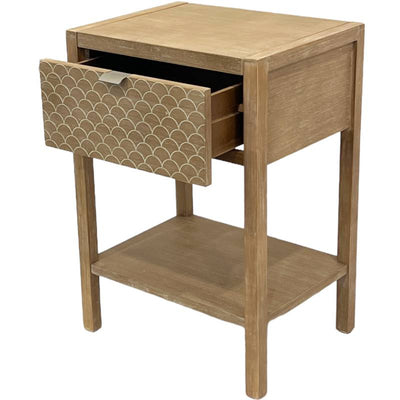 Whitecliff Bedside Table