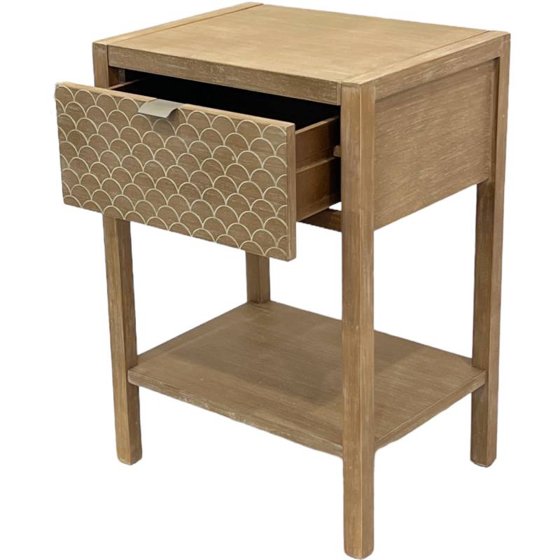 Whitecliff Bedside Table