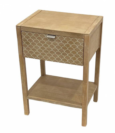 Whitecliff Bedside Table