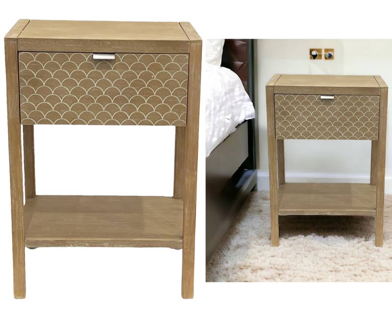 Whitecliff Bedside Table
