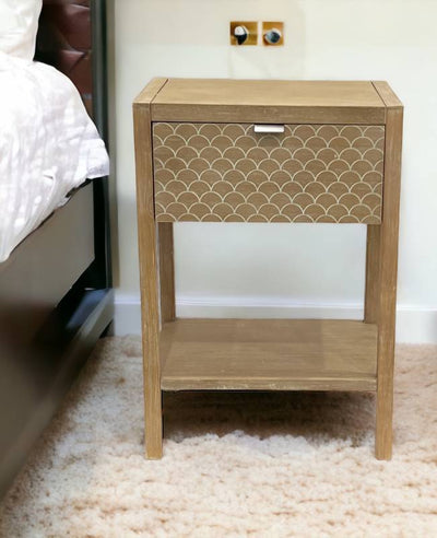 Whitecliff Bedside Table