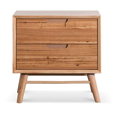 Wormy Chestnut Bedside Table