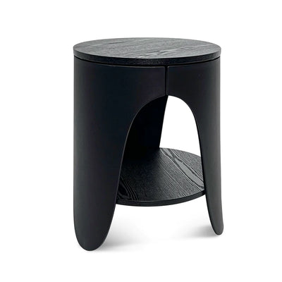 Round Side Table with 3-Leg Support