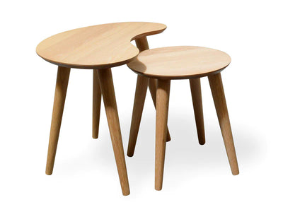 Set of Two Nest of Side Table