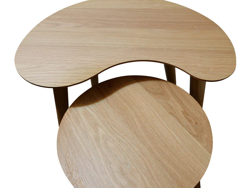 Set of Two Nest of Side Table