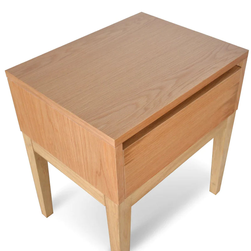 Oak Bedside Table - Natural
