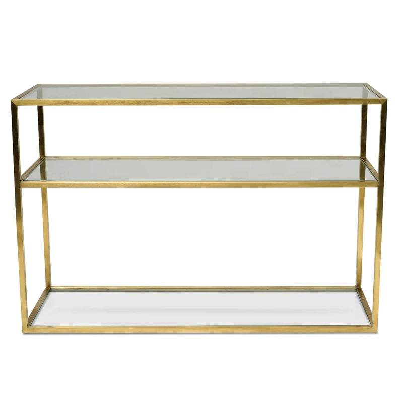 Casual Console Table - Gold