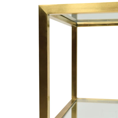 Casual Console Table - Gold