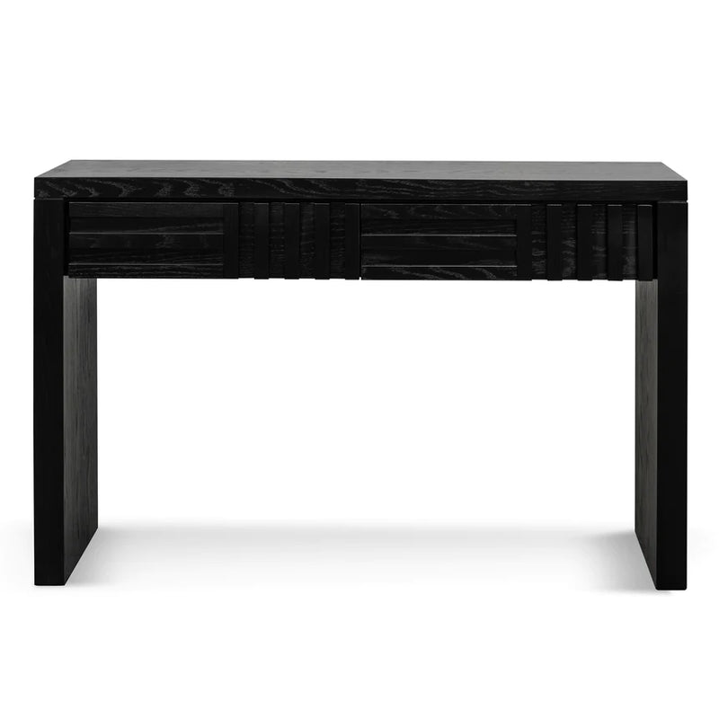 Textured Expresso Console Table