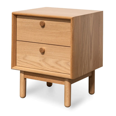 Wooden Drawer Side Table