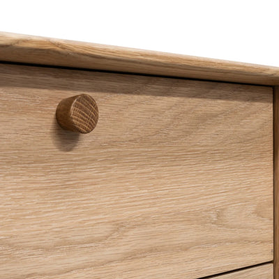 Wooden Drawer Side Table