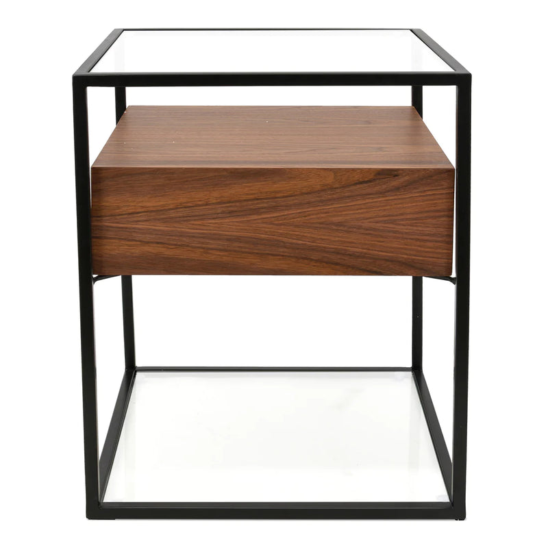 Glass Side Table