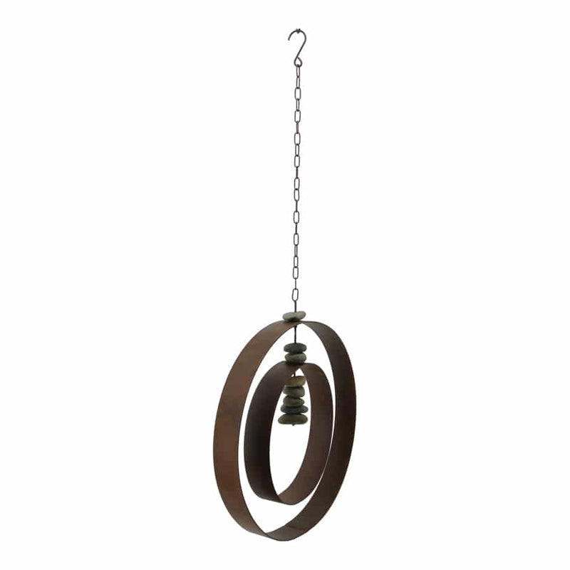 Hanging Serenity Circle with Stones